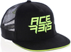 Acerbis C-Logo,  cap,  color: Black/Neon-Yellow,  size: S/M