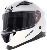 Acerbis Carlino,  full face helmet kids,  color: White,  size: T52