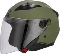 Acerbis Firstway 2.0,  open face helmet,  color: Matt-Olivee,  size: M