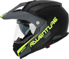 Acerbis Flip FS-606 S23,  enduro helmet,  color: Matt Black/Grey/Neon-Yellow,  size: M