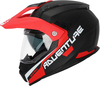 Acerbis Flip FS-606 S23,  enduro helmet,  color: Matt Black/Red/White,  size: M