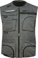 Acerbis Fotographer,  vest,  color: Dark Grey,  size: XXL