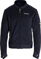 Acerbis Gordon,  textile jacket waterproof,  color: Dark Blue/Yellow,  size: XL