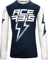 Acerbis H-Flex Blizzard,  jersey,  color: Dark Blue/White,  size: M