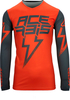 Acerbis H-Flex Blizzard,  jersey,  color: Orange/Dark Grey,  size: XXL