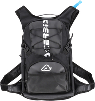 Acerbis H2O Logo,  hydration backpack,  color: Black/White,  size: 10 L