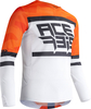 Acerbis Helios S20,  jersey,  color: Orange/White,  size: XL