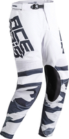 Acerbis Helios S20,  textile pants,  color: Grey/White,  size: 30