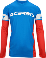 Acerbis J-Track Inc. 2.0,  jersey,  color: Blue/Red/White,  size: S