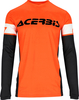 Acerbis J-Track Inc. 2.0,  jersey,  color: Orange/Black/White,  size: L