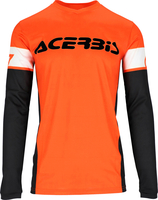Acerbis J-Track Inc. 2.0,  jersey,  color: Orange/Black/White,  size: L