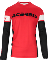 Acerbis J-Track Inc. 2.0,  jersey,  color: Red/Black/White,  size: L