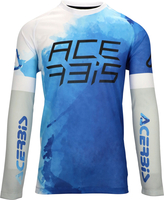 Acerbis J-Windy Watermark,  jersey,  color: Blue/White,  size: 3XL