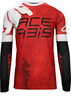 Acerbis J-Windy Watermark,  jersey,  color: Red/White/Black,  size: XL