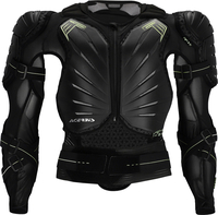 Acerbis Koert-One,  protector jacket,  color: Black/Yellow,  size: XXL