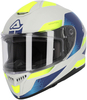 Acerbis Krapon,  full face helmet,  color: Grey/Neon-Yellow/Blue,  size: 3XL