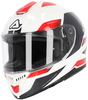 Acerbis Krapon,  full face helmet,  color: White/Red/Black,  size: XL