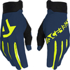 Acerbis Linear 2.0,  gloves,  color: Dark Blue/Neon-Yellow,  size: L