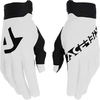 Acerbis Linear 2.0,  gloves,  color: White/Black,  size: S