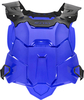 Acerbis Linear,  chest protector,  color: Blue/Black,  size: One Size