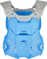Acerbis Linear,  chest protector,  color: Light Blue/Grey,  size: One Size
