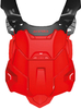 Acerbis Linear,  chest protector,  color: Red/Black,  size: One Size