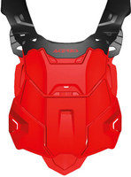 Acerbis Linear,  chest protector,  color: Red/Black,  size: One Size
