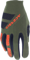 Acerbis MTB Bush,  gloves,  color: Green/Black/Orange,  size: L