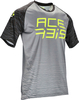 Acerbis MTB Flex Halo,  jersey short-sleeve,  color: Grey/Black/Yellow,  size: S
