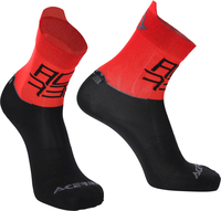 Acerbis MTB Light,  socks,  color: Black/Red,  size: XXL