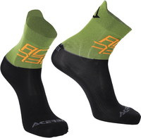 Acerbis MTB Light,  socks,  color: Green/Black/Orange,  size: L/XL