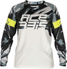 Acerbis MX J-Kid Four S23,  jersey kids,  color: Grey/Black,  size: S