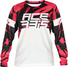 Acerbis MX J-Kid Four S23,  jersey kids,  color: White/Pink,  size: M