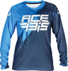 Acerbis MX J-Kid Three S23,  jersey kids,  color: Blue/White,  size: M