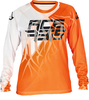Acerbis MX J-Kid Three S23,  jersey kids,  color: Orange/White,  size: M