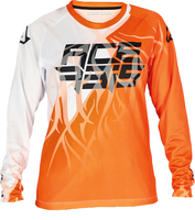 Acerbis MX J-Kid Three S23,  jersey kids,  color: Orange/White,  size: M