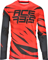 Acerbis MX J-Windy Four S23,  jersey,  color: Red/Black,  size: XL