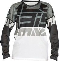 Acerbis MX J-Windy Four S23,  jersey kids,  color: Black/White,  size: M