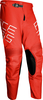Acerbis MX Track S22,  textile pants,  color: Red,  size: 28