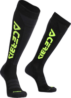 Acerbis MX Winter,  socks,  color: Black/Neon-Yellow,  size: S/M