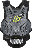 Acerbis P035,  protector vest,  color: Grey/Black,  size: One Size