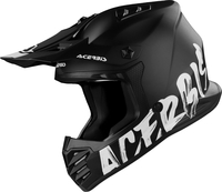 Acerbis Profile Junior,  motocross helmet kids,  color: Black/White,  size: T56