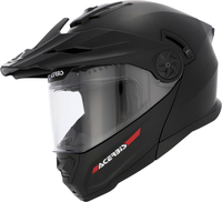 Acerbis Rider,  flip up helmet,  color: Matt-Black,  size: XS