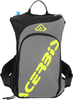 Acerbis Sather Logo,  hydration backpack,  color: Grey/Black/Neon-Yellow,  size: 9 L