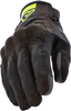 Acerbis Scrambler,  gloves,  color: Black/Neon-Yellow,  size: XS