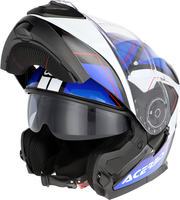 Acerbis Serel,  flip up helmet,  color: Blue/White/Black/Red,  size: M
