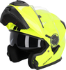 Acerbis Serel,  flip up helmet,  color: White/Black,  size: M