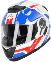 Acerbis Serel,  integral helmet,  color: White/Blue/Red,  size: XL