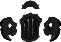 Acerbis Serel,  lining/cheek pads,  color: Black,  size: L
