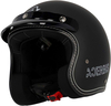 Acerbis Skodela,  open face helmet,  color: Matt-Black,  size: L